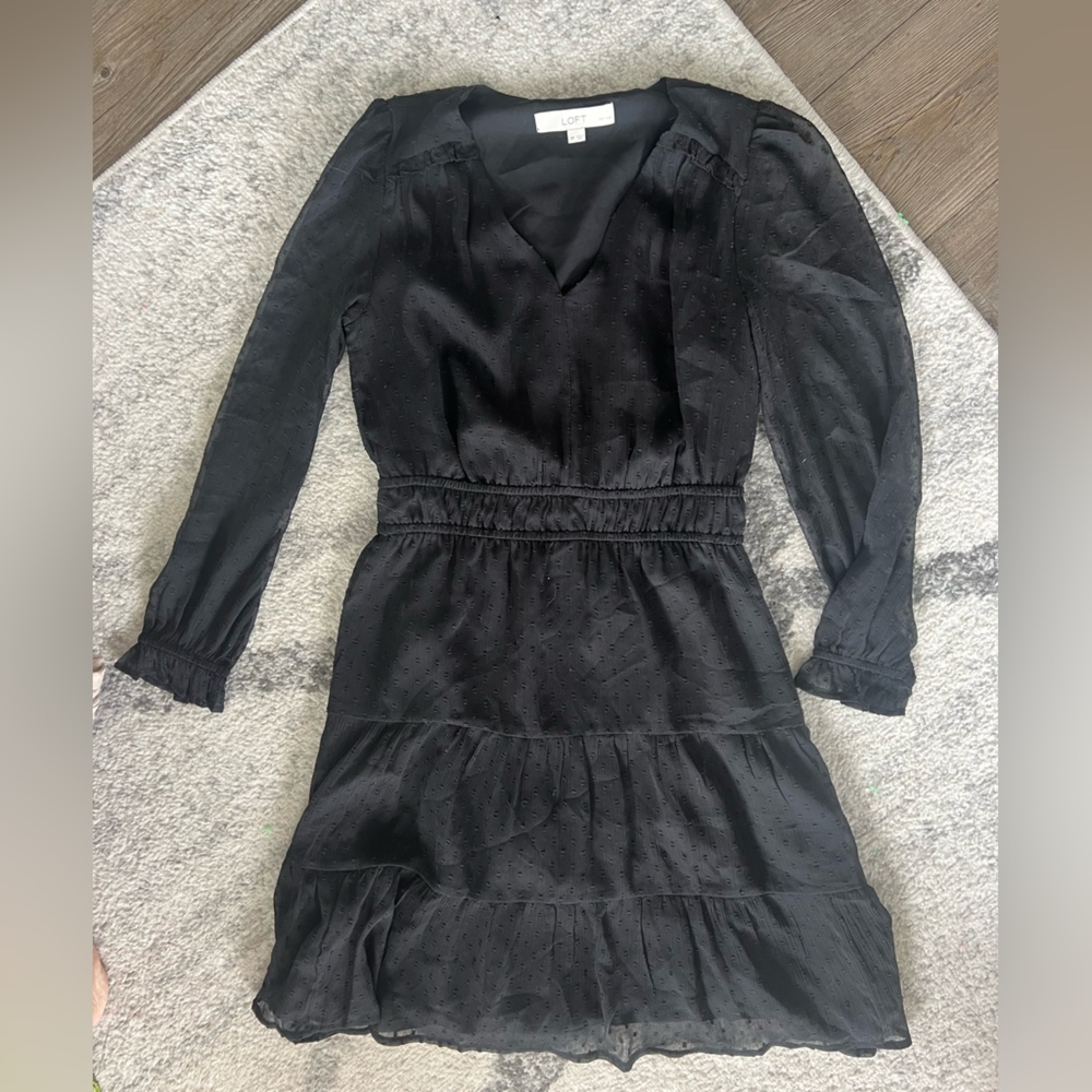 Cute XSP polka dot dress from Loft